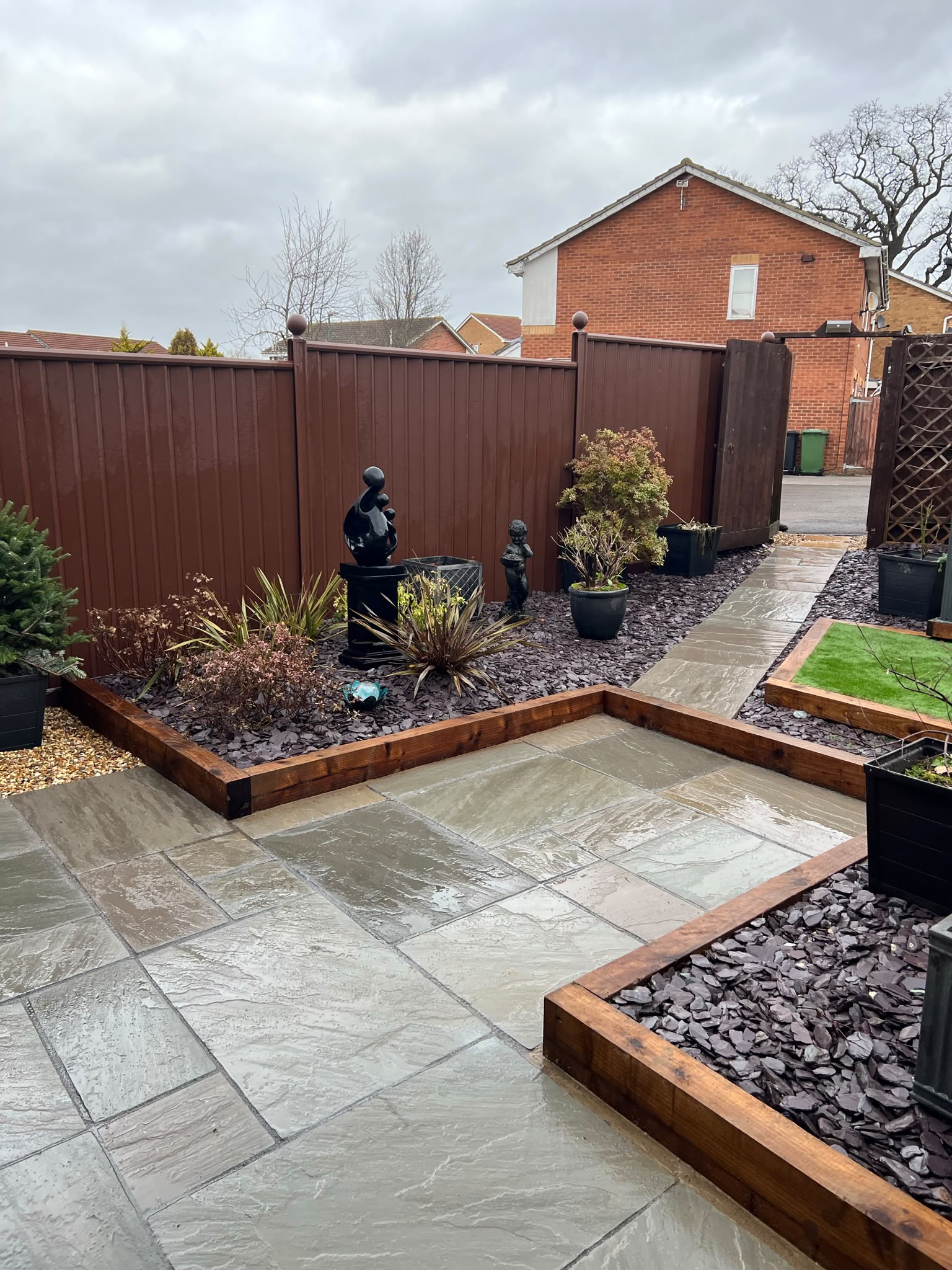 RT Landscaping completed project